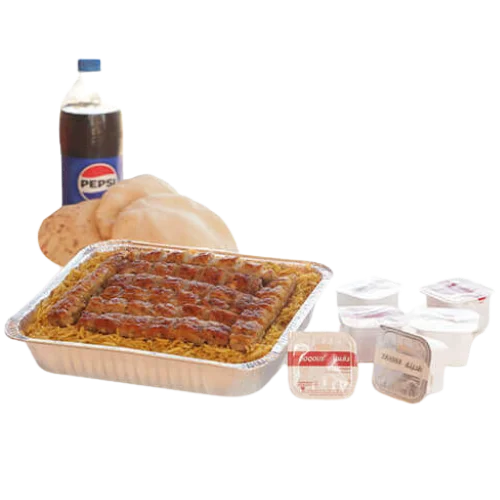 كباب الجمعة الطازج طبق كباب دجاج جمعة رز خبز طقس طحينة بيبسي منيو الطازج السعودية سعر 2026