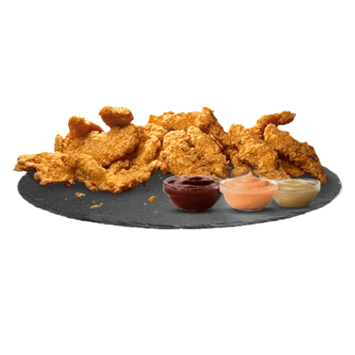 لمّة تندرز الطازج 20 قطعة تيندرز دجاج ذهبية مقرمشة مشاركة جماعية منيو الطازج السعودية سعر 2026